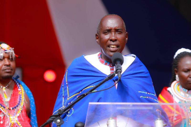 File image of Kajiado Governor Joseph Ole Lenku.
